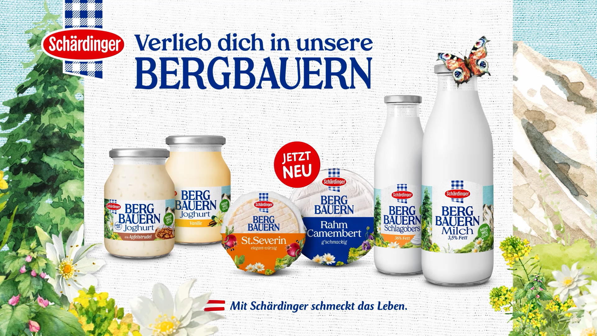 Schärdinger Bergbauern Range Animation